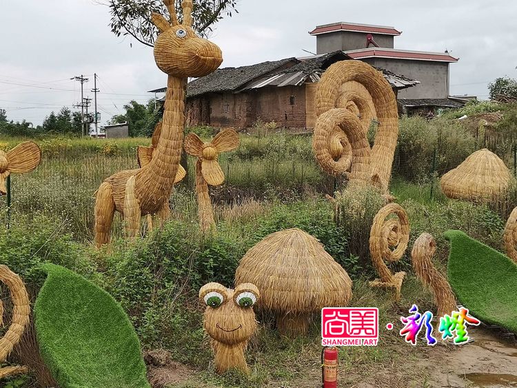 稻草草雕藝術(shù)的特點、工藝和適用場景